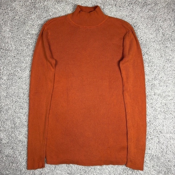 Pendleton Sweater Womens Medium Silk Blend Mock Neck Classic Fitted Church Work - Picture 1 of 4
